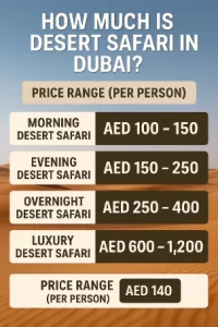 Desert safari in dubai