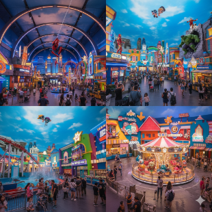 IMG worlds of adventure dubai