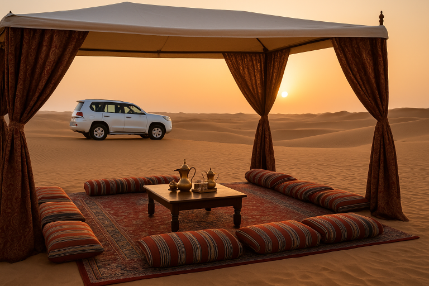 Private Desert Safari with VIP Majlis