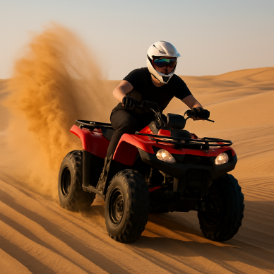 Quad Bike Desert Safari (Self-Drive Option)