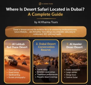 Where Is Desert Safari Located in Dubai? A Complete Guide by Al Khaima Tours