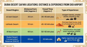 Dubai Airport Desert Safari