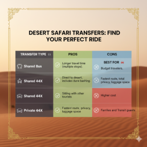 Dubai Airport Desert Safari