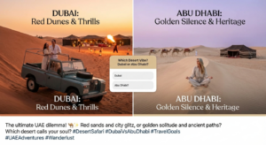 should we do desert safari from dubai or abu dhabi,