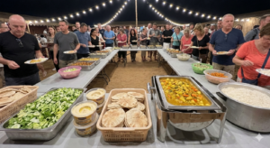 vegetarian and vegan food available at desert safari camps