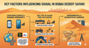 is there signal in Dubai desert safari