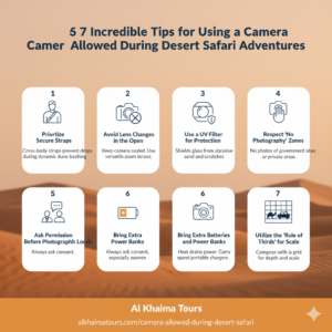 Camera Allowed During Desert Safari