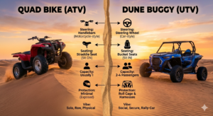 Quad biking vs. Dune Buggy