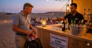 Can you get alcohol or beer during a Dubai desert safari