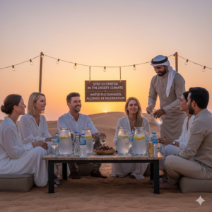 Can you get alcohol or beer during a Dubai desert safari