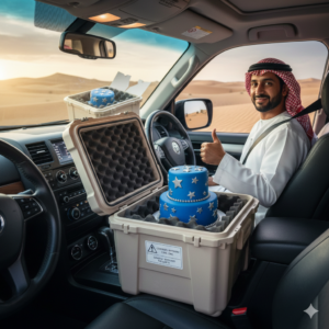 Can I request a special cake for a birthday during a desert safari?